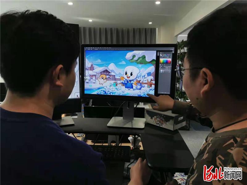 冰疙瘩燃动冰雪城 张家口动漫代言人背后的冰雪文化创新